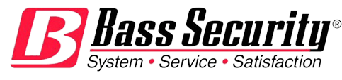 Bass Security - System, Service, Satisfaction, Company Logo